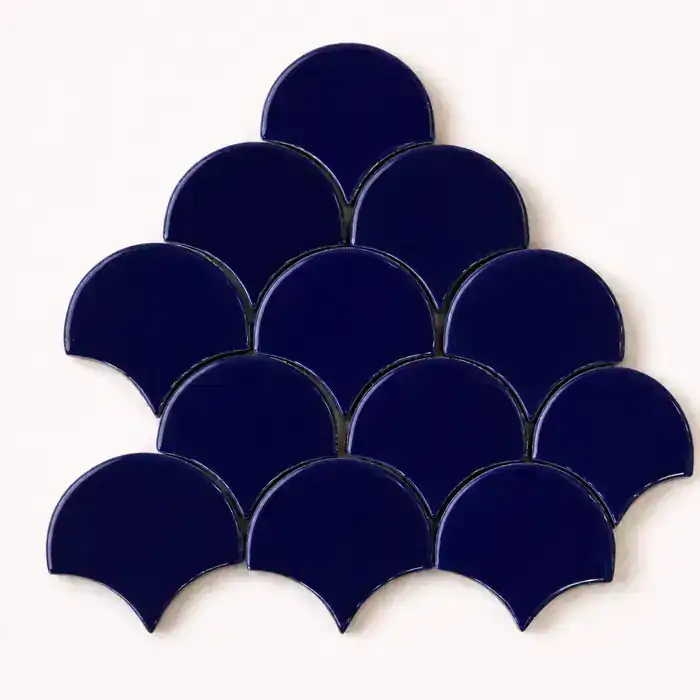 Escama Deslavado Azul Cobalto